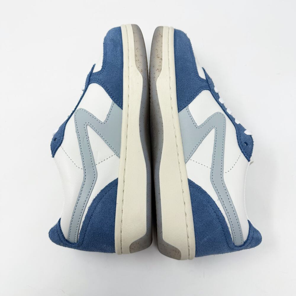 Rag & Bone Blue/White Suede & Leather Casual Sneakers Women's Size EU 37 Lace Up - Picture 9 of 11